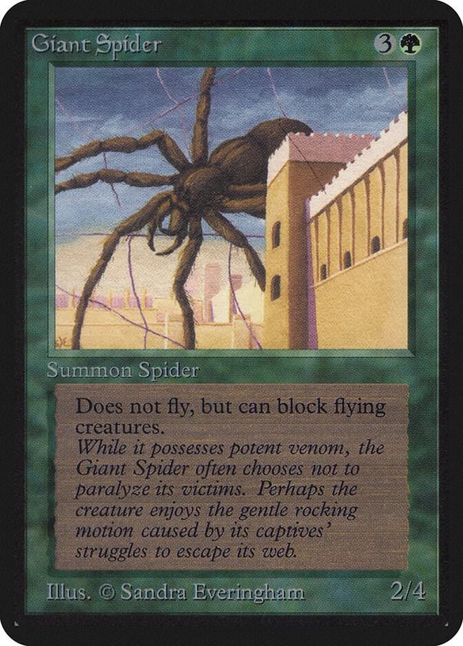 Giant Spider (198) [Limited Edition Alpha]