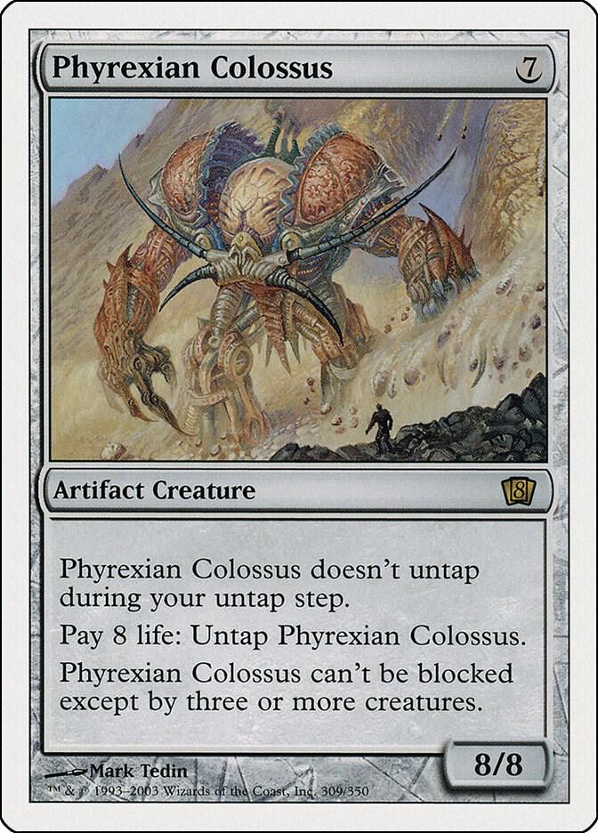 Phyrexian Colossus (309) [Eighth Edition]