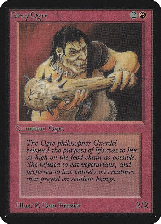 Gray Ogre (156) [Limited Edition Alpha]