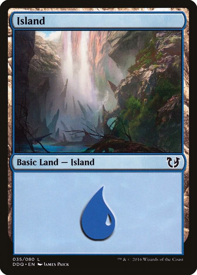 Island (035) [Duel Decks: Blessed vs. Cursed]