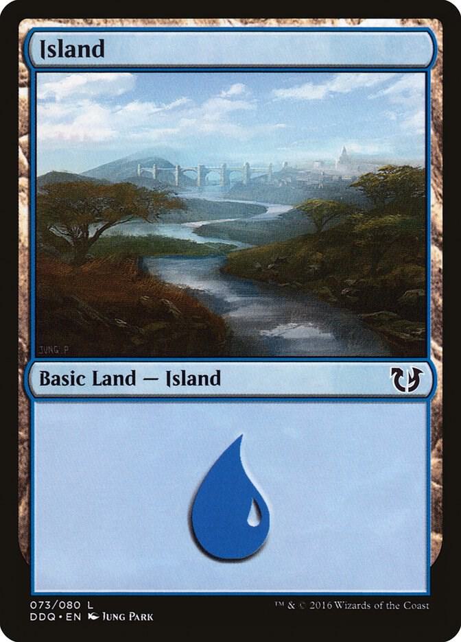 Island (073) [Duel Decks: Blessed vs. Cursed]