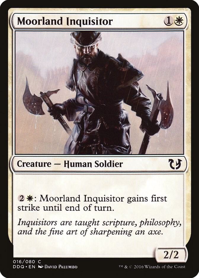Moorland Inquisitor (16) [Duel Decks: Blessed vs. Cursed]
