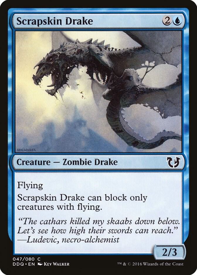 Scrapskin Drake (47) [Duel Decks: Blessed vs. Cursed]