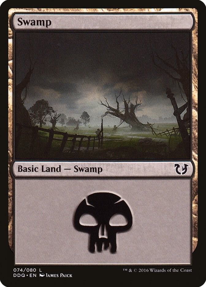 Swamp (074) [Duel Decks: Blessed vs. Cursed]