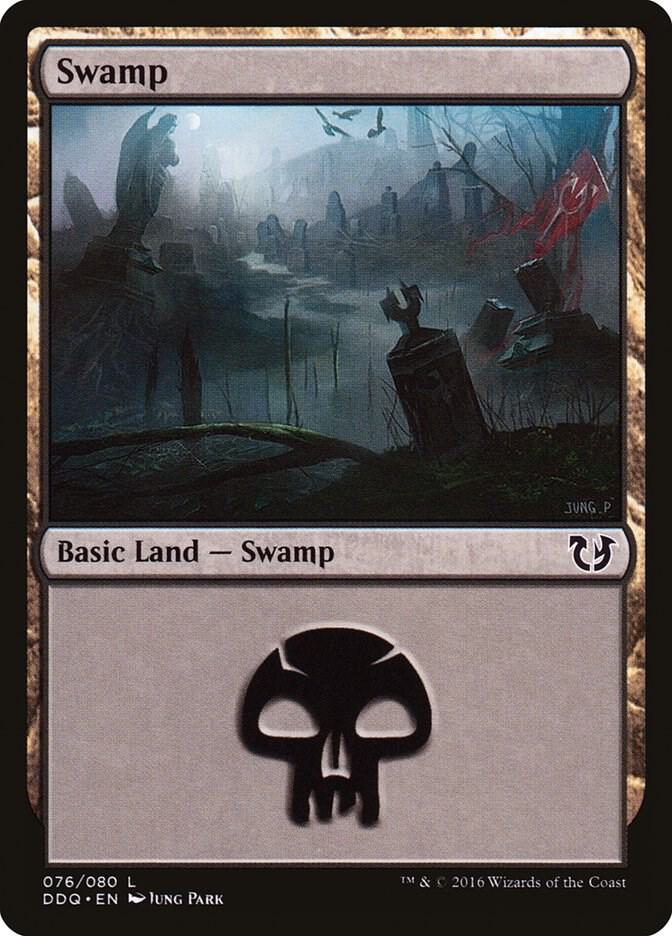 Swamp (076) [Duel Decks: Blessed vs. Cursed]