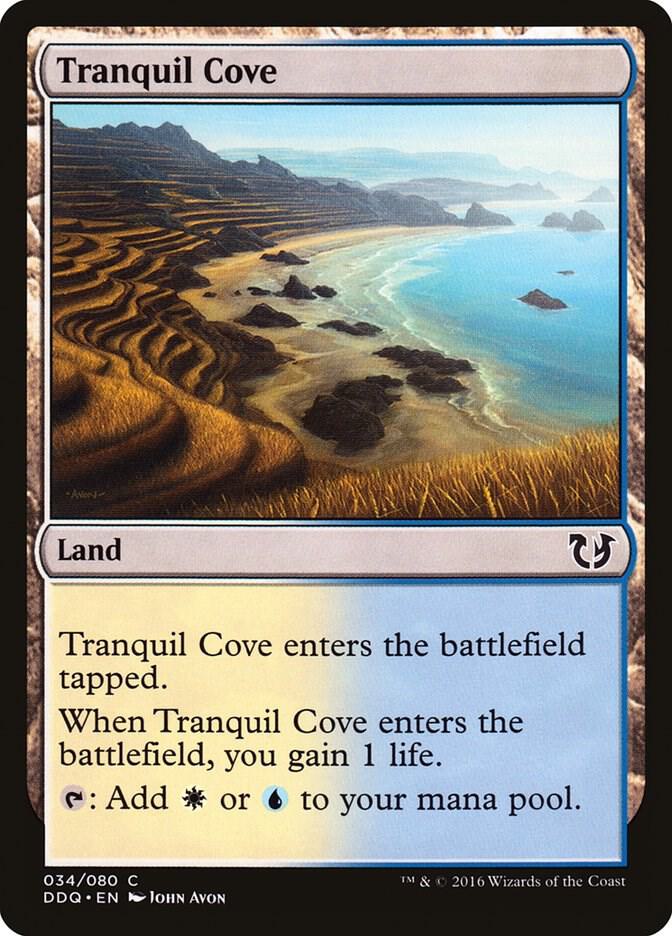 Tranquil Cove (34) [Duel Decks: Blessed vs. Cursed]