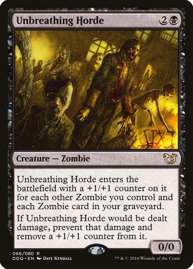 Unbreathing Horde (66) [Duel Decks: Blessed vs. Cursed]