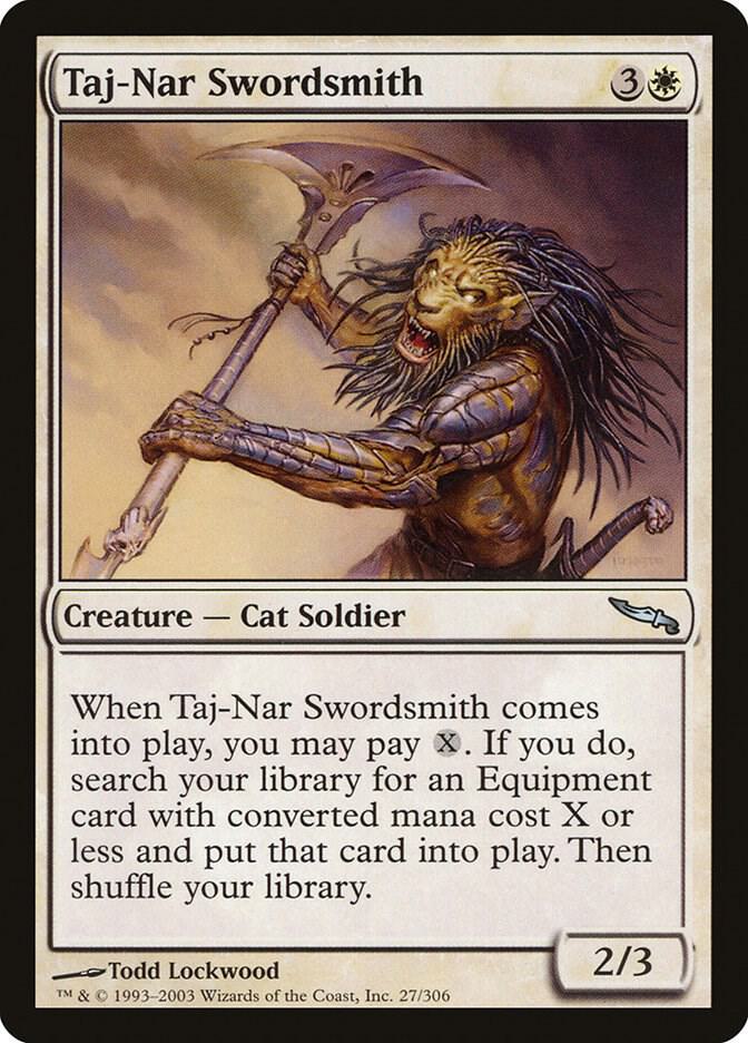 Taj-Nar Swordsmith (27) [Mirrodin]