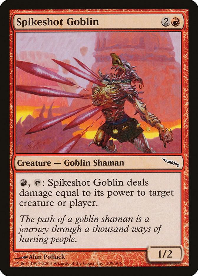 Spikeshot Goblin (108) [Mirrodin]