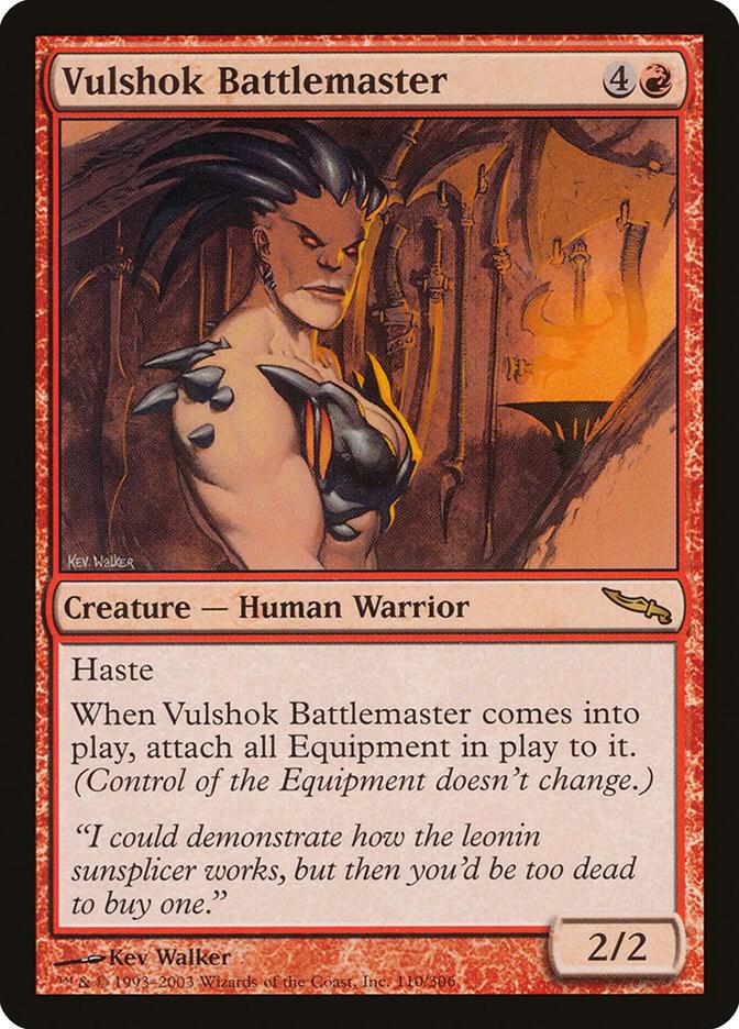 Vulshok Battlemaster (110) [Mirrodin]