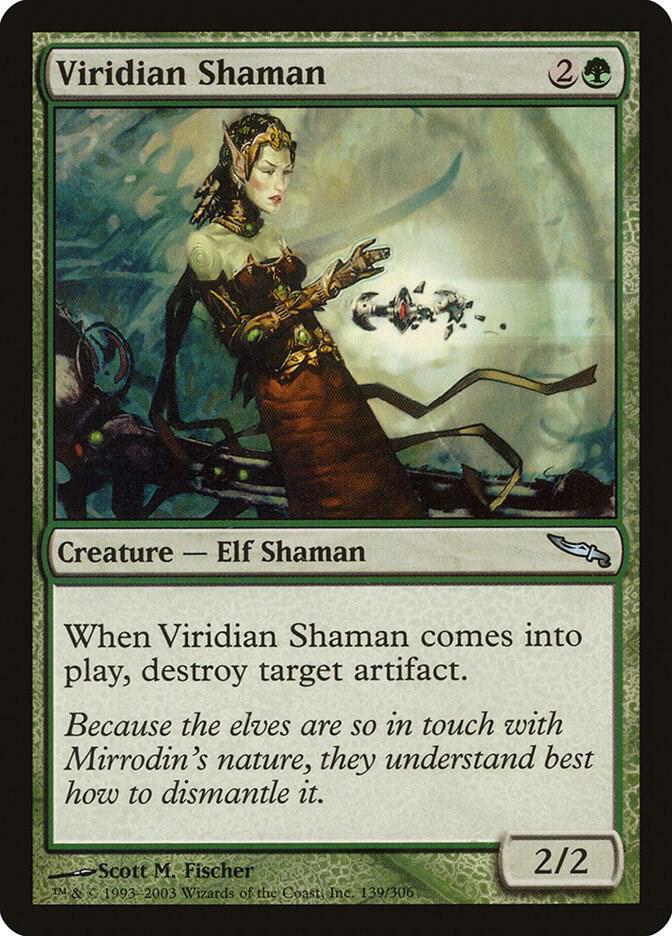 Viridian Shaman (139) [Mirrodin]