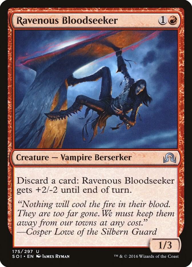 Ravenous Bloodseeker (175) [Shadows over Innistrad]