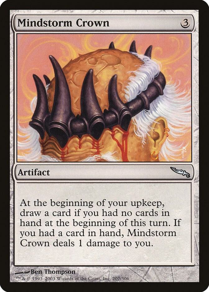 Mindstorm Crown (207) [Mirrodin]
