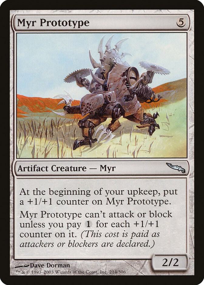 Myr Prototype (214) [Mirrodin]