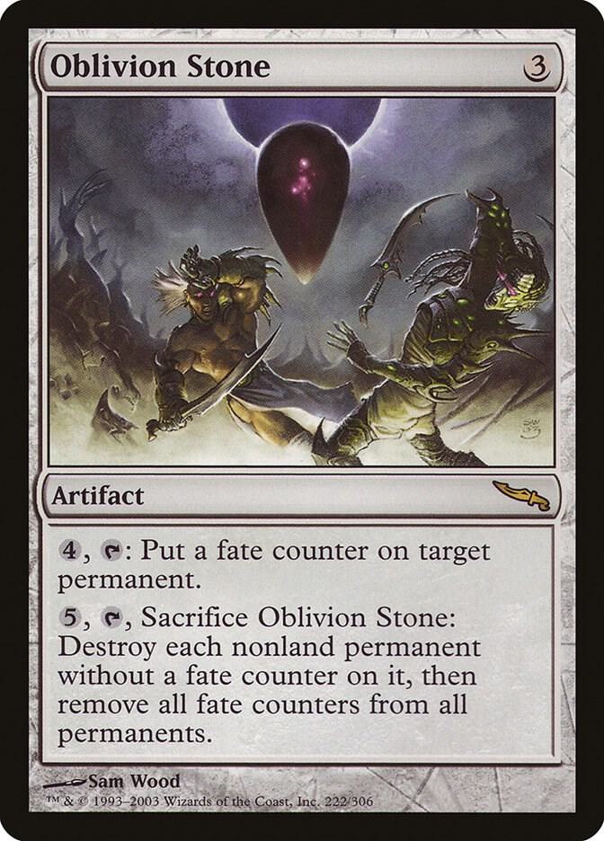 Oblivion Stone (222) [Mirrodin]