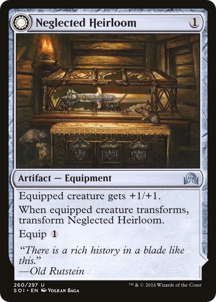 Neglected Heirloom (260) [Shadows over Innistrad]