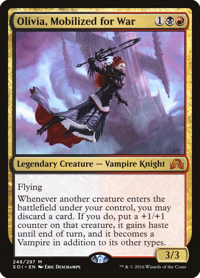 Olivia, Mobilized for War (248) [Shadows over Innistrad]