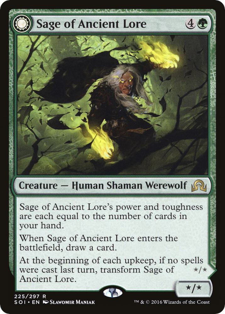 Sage of Ancient Lore (225) [Shadows over Innistrad]
