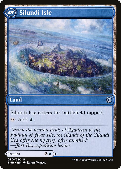 Silundi Vision (80) [Zendikar Rising] Reverse
