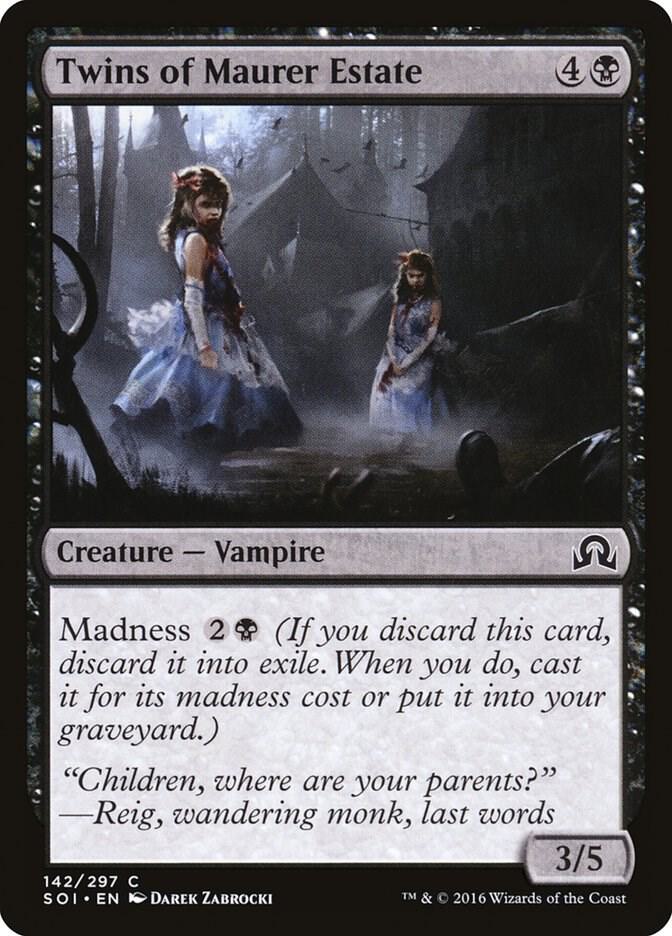 Twins of Maurer Estate (142) [Shadows over Innistrad]