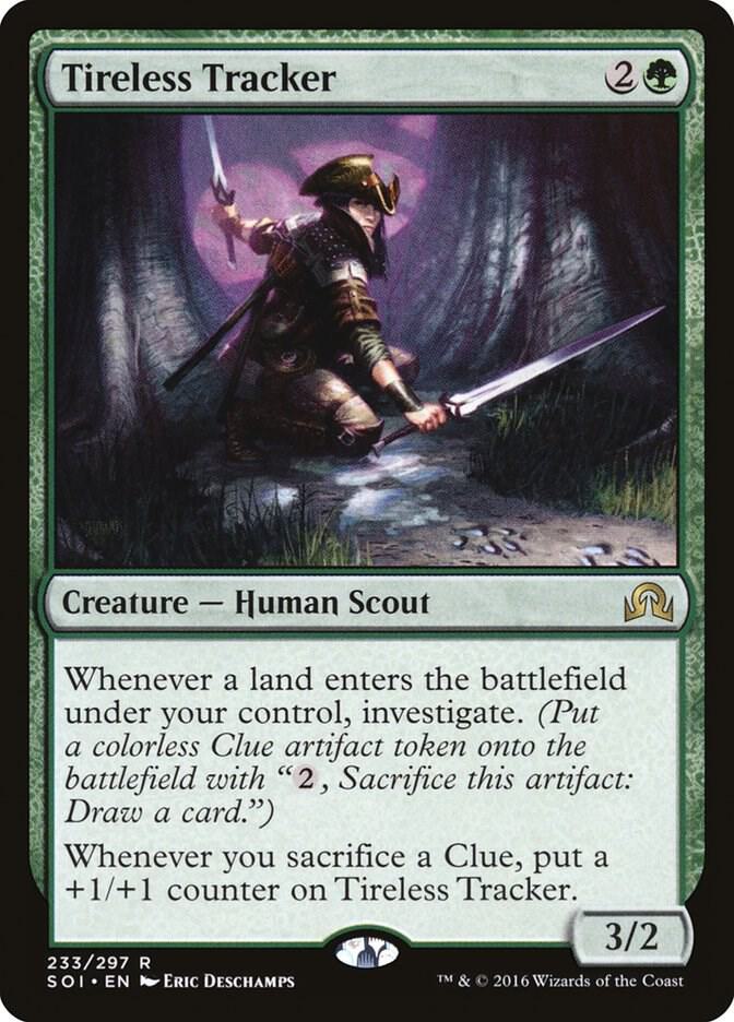 Tireless Tracker (233) [Shadows over Innistrad]