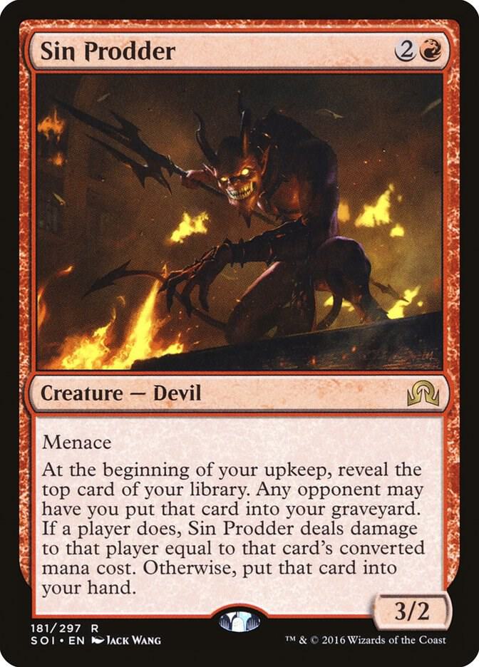 Sin Prodder (181) [Shadows over Innistrad]