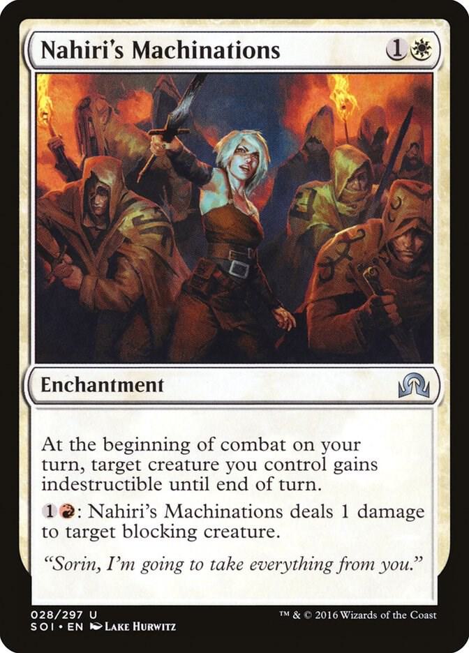 Nahiri's Machinations (28) [Shadows over Innistrad]