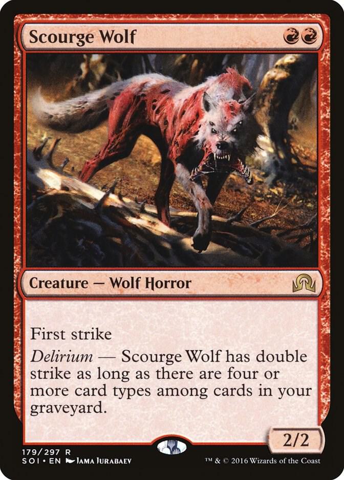 Scourge Wolf (179) [Shadows over Innistrad]