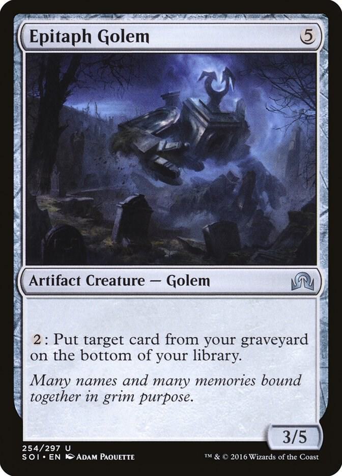 Epitaph Golem (254) [Shadows over Innistrad]