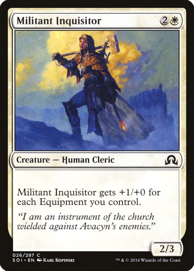 Militant Inquisitor (26) [Shadows over Innistrad]