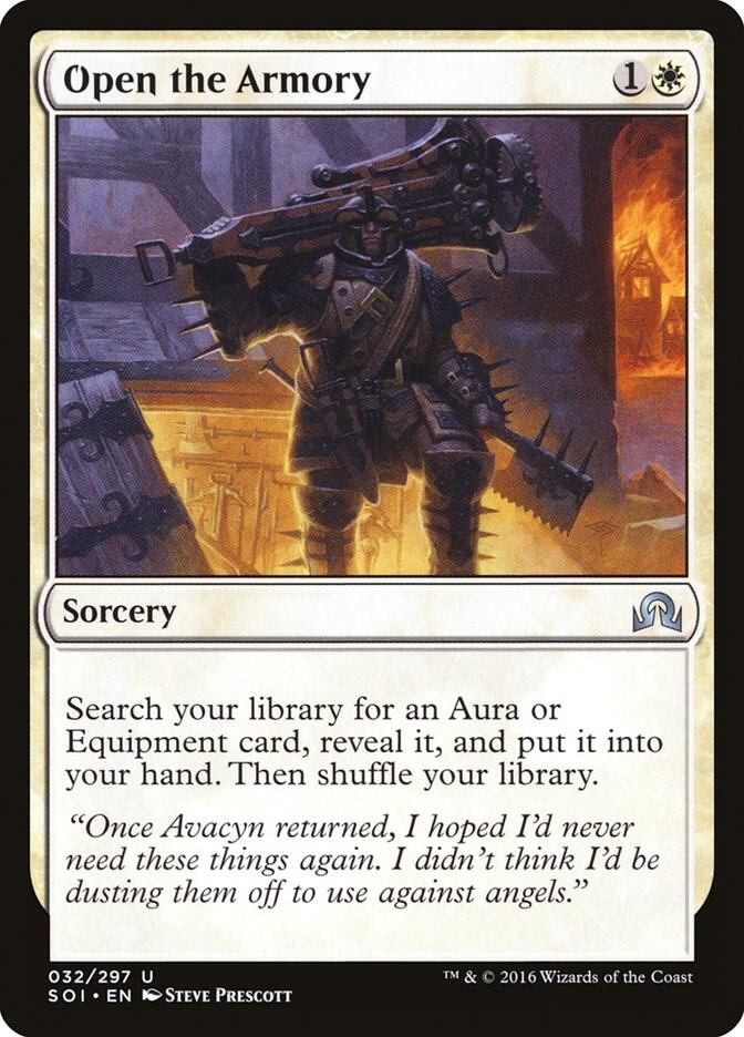 Open the Armory (32) [Shadows over Innistrad]