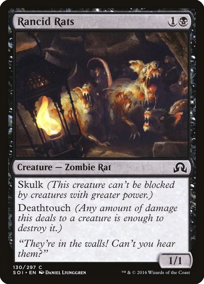 Rancid Rats (130) [Shadows over Innistrad]