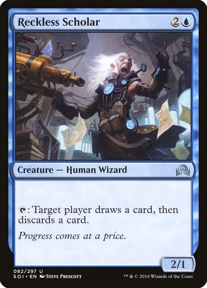 Reckless Scholar (82) [Shadows over Innistrad]