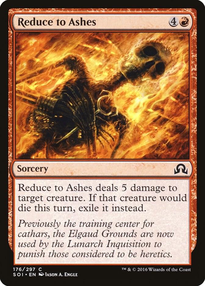 Reduce to Ashes (176) [Shadows over Innistrad]