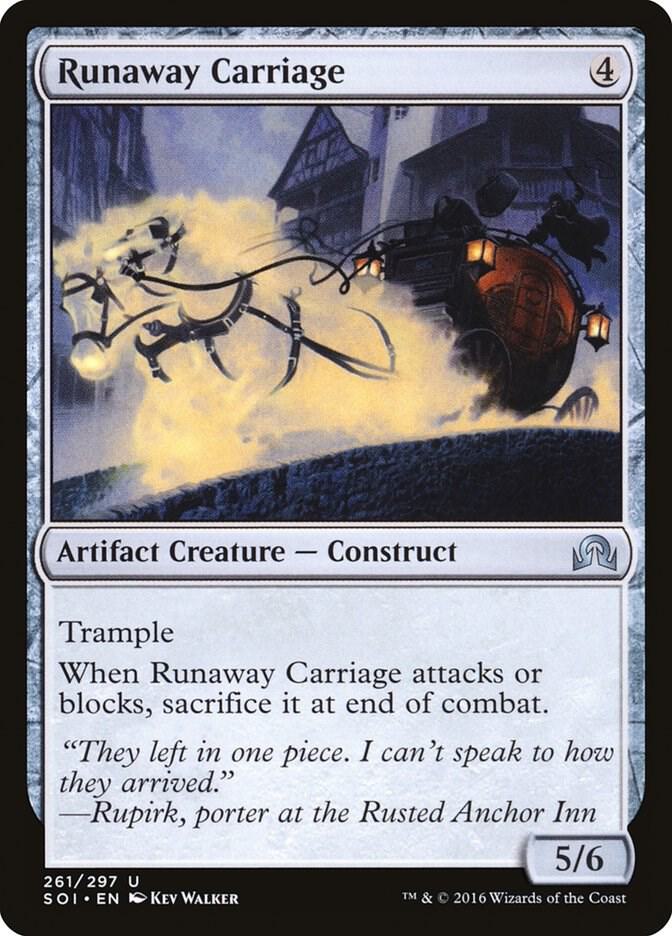 Runaway Carriage (261) [Shadows over Innistrad]