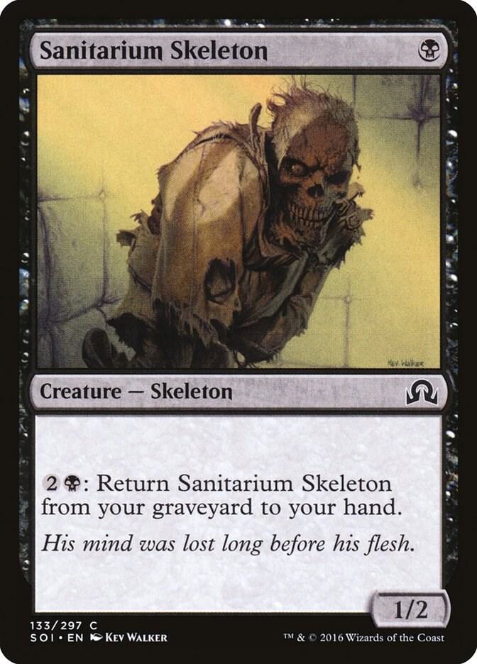 Sanitarium Skeleton (133) [Shadows over Innistrad]