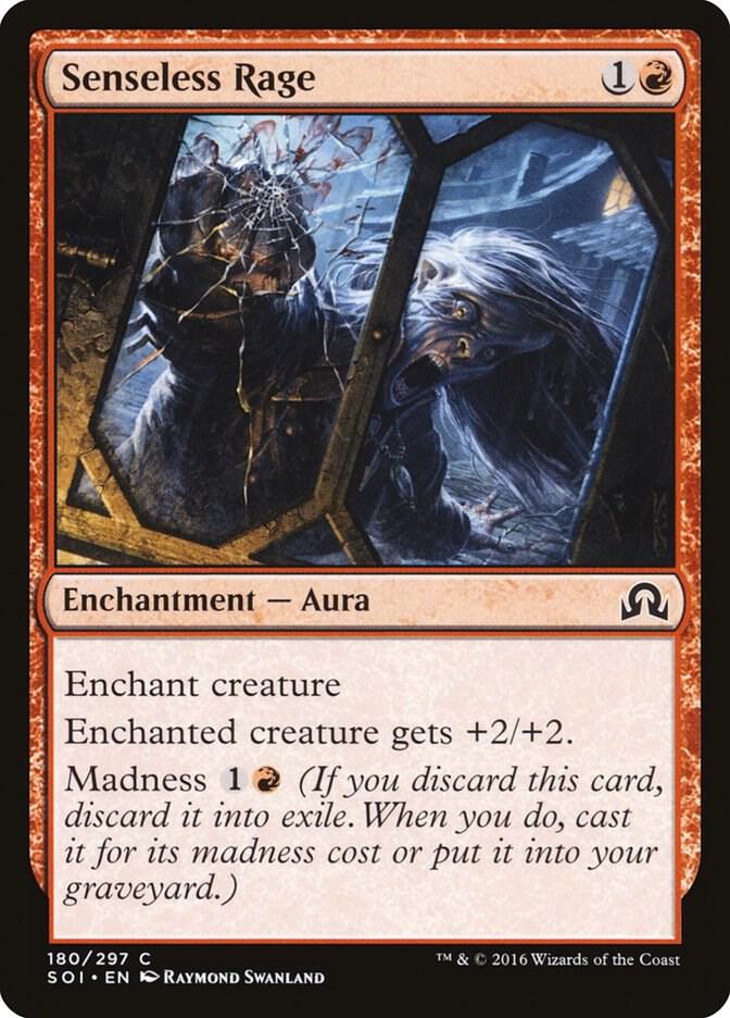 Senseless Rage (180) [Shadows over Innistrad]