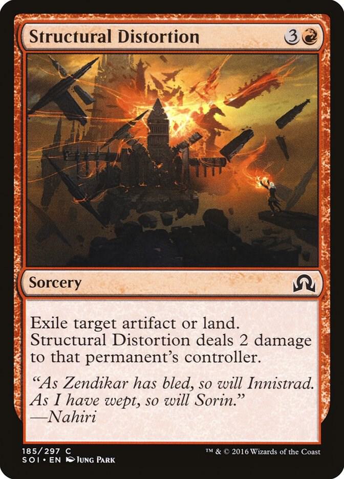 Structural Distortion (185) [Shadows over Innistrad]