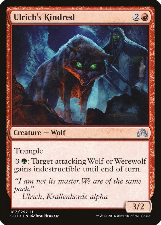 Ulrich's Kindred (187) [Shadows over Innistrad]