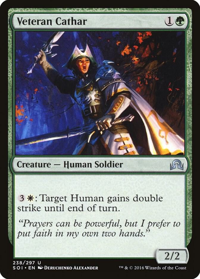 Veteran Cathar (238) [Shadows over Innistrad]