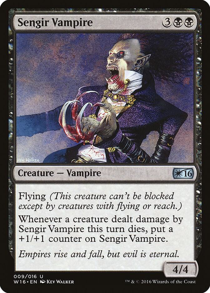 Sengir Vampire (9) [Welcome Deck 2016]