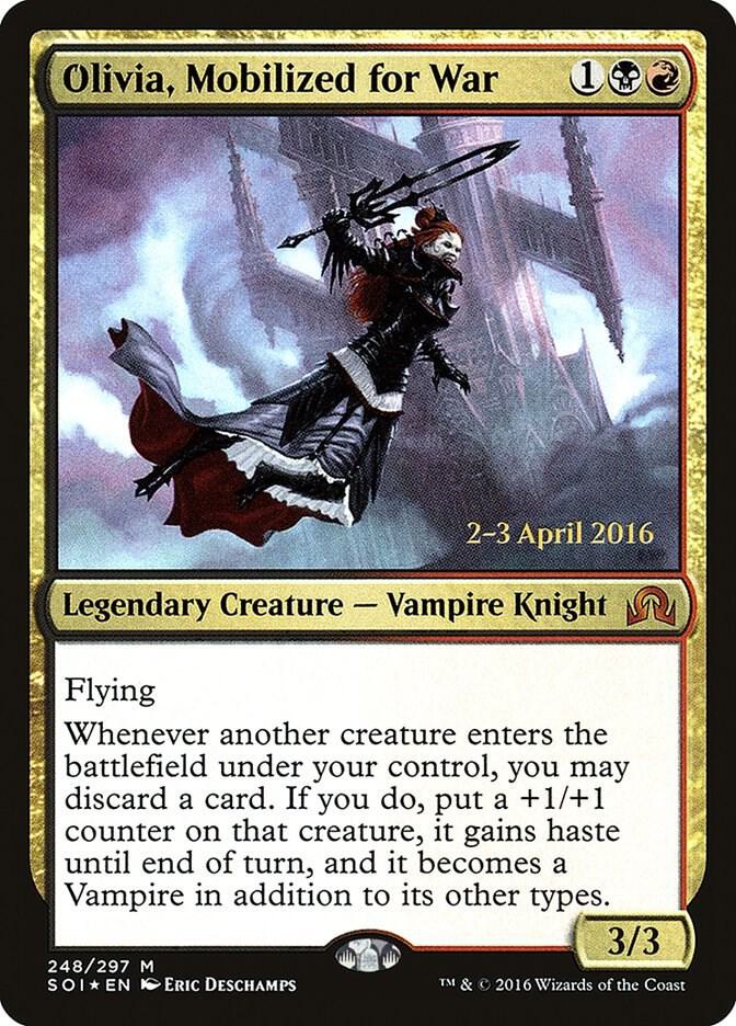 Olivia, Mobilized for War (248) [Prerelease Cards]