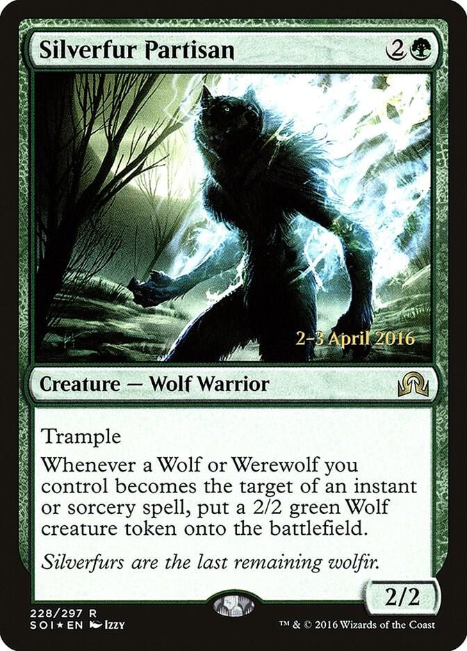Silverfur Partisan (228) [Prerelease Cards]