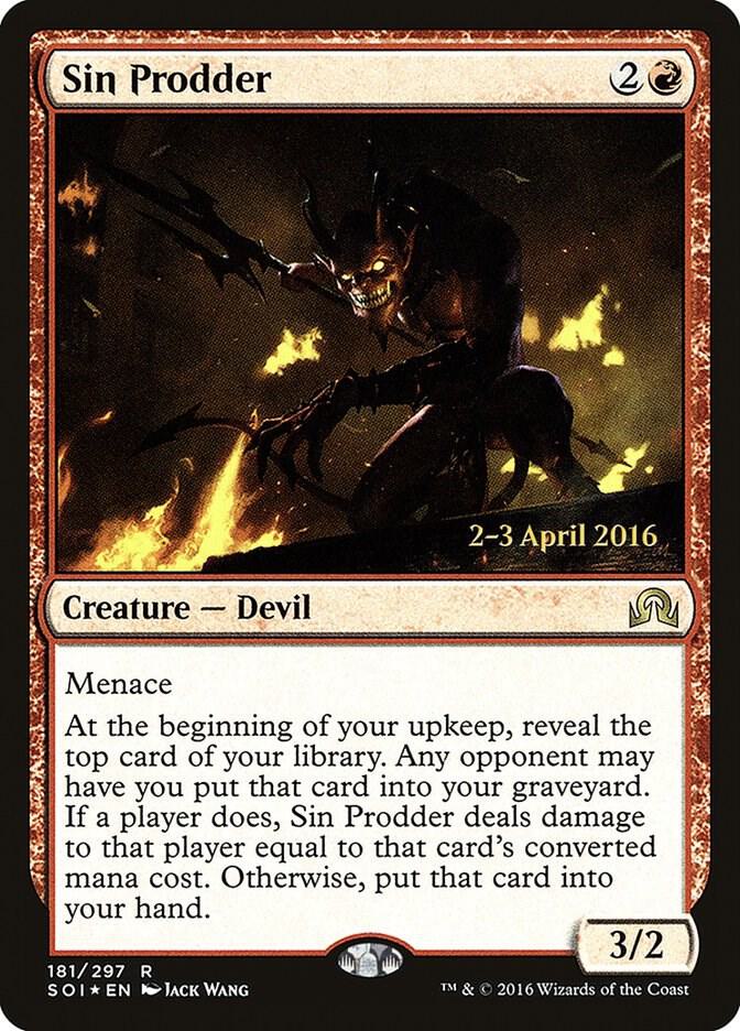 Sin Prodder (181) [Prerelease Cards]