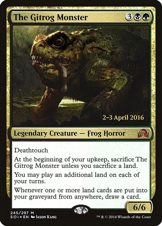 The Gitrog Monster (245) [Prerelease Cards]