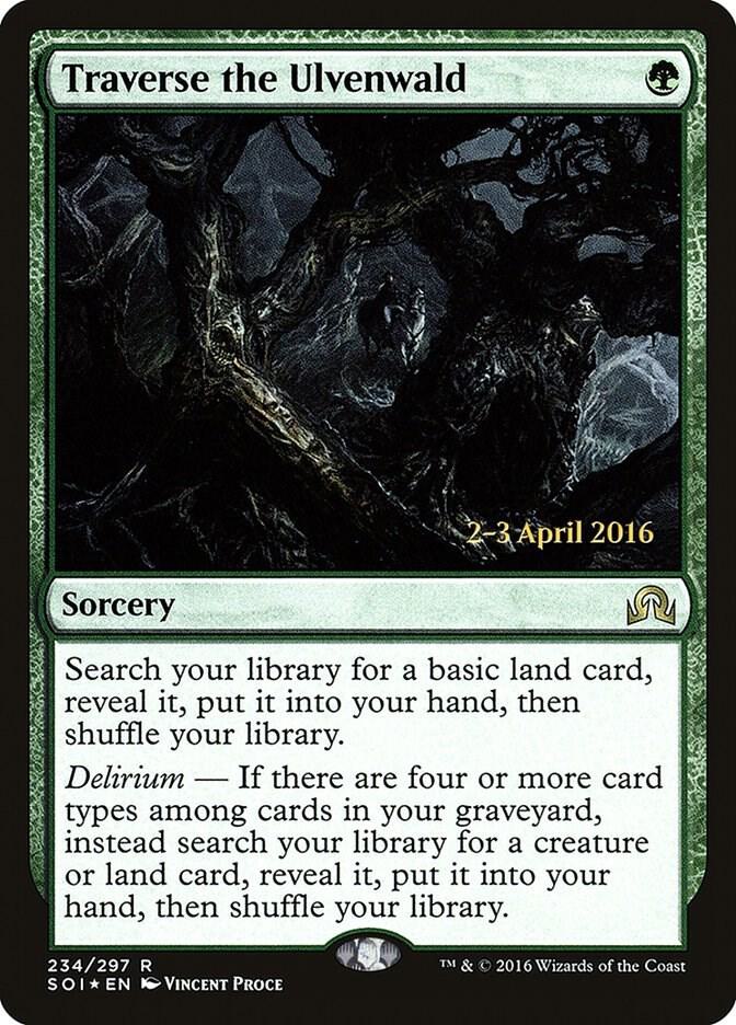 Traverse the Ulvenwald (234) [Prerelease Cards]