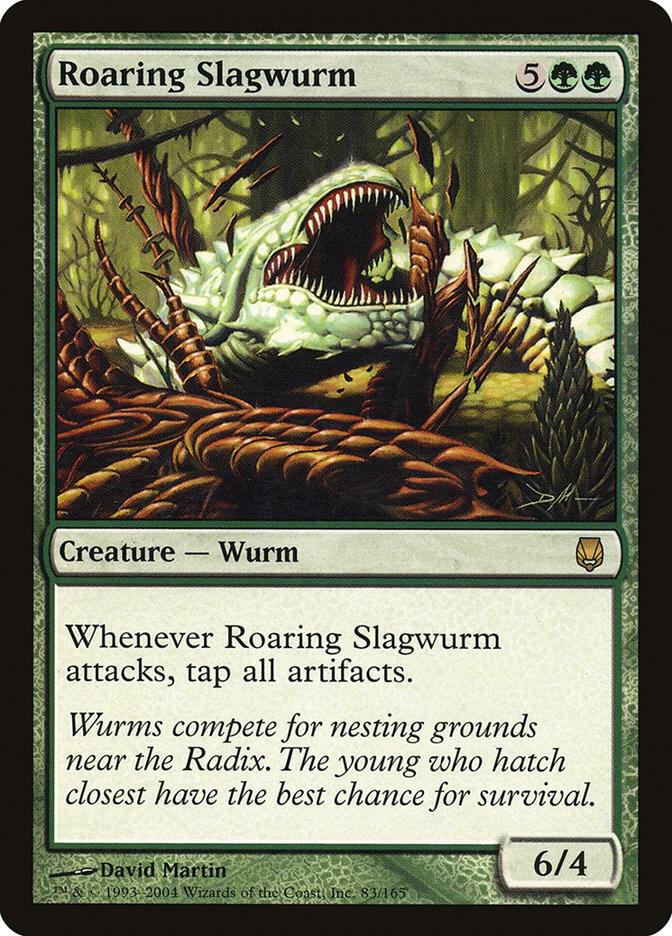Roaring Slagwurm (83) [Darksteel]