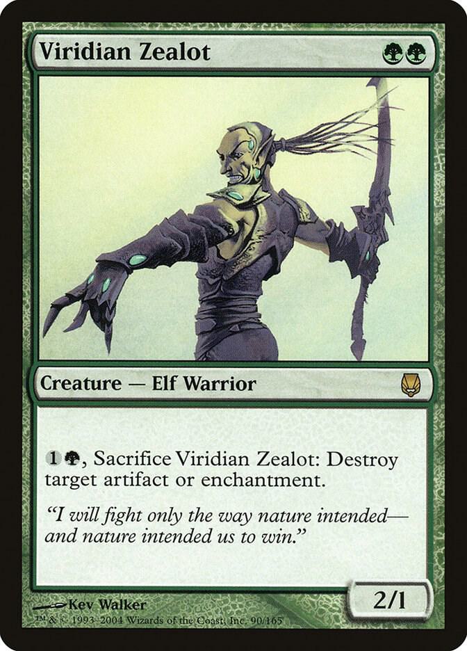 Viridian Zealot (90) [Darksteel]