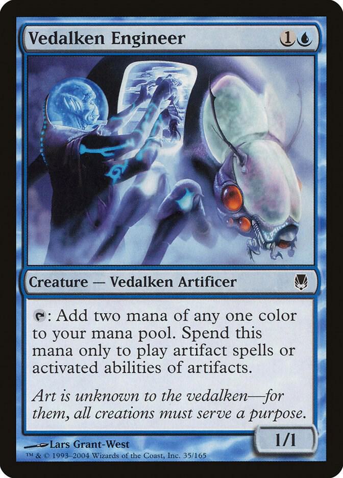 Vedalken Engineer (35) [Darksteel]