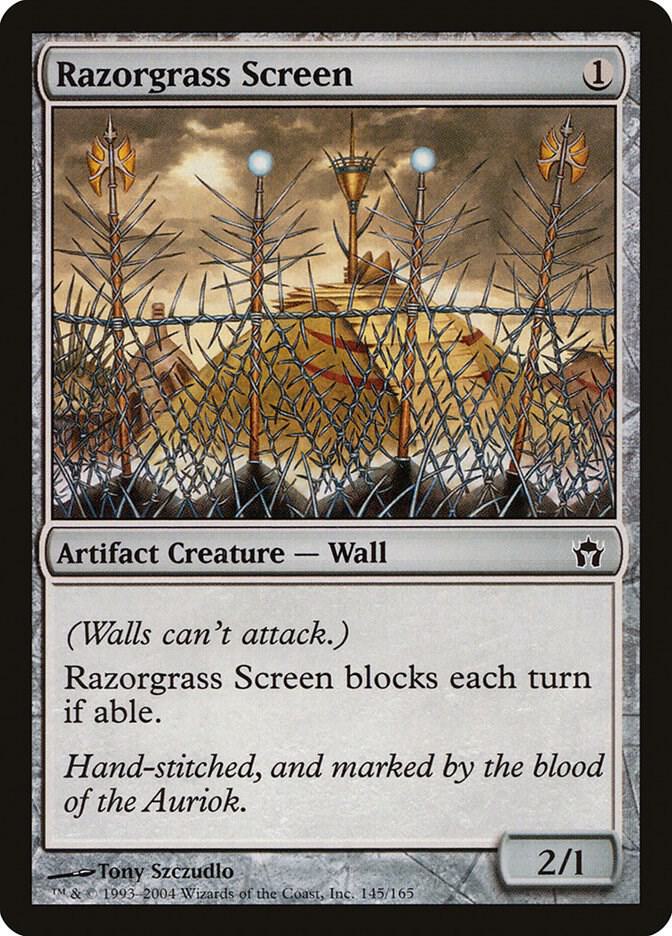Razorgrass Screen (145) [Fifth Dawn]